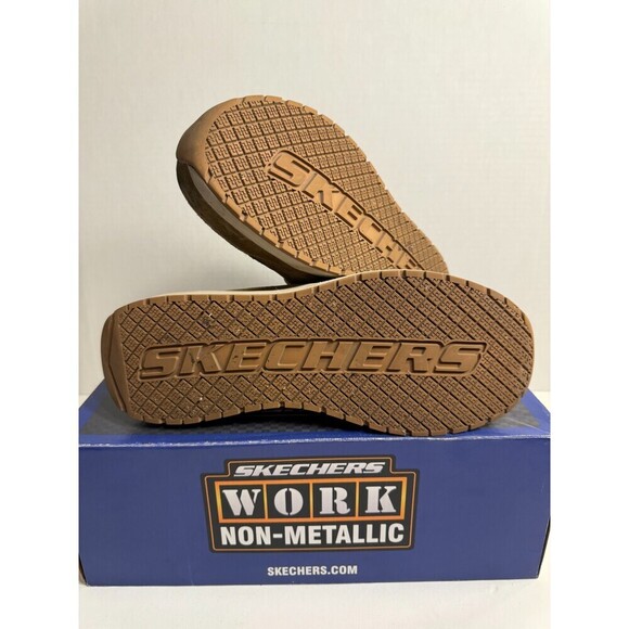 .10199 Skechers Tan Work Shoes-US 11.5 Mens - Picture 4 of 5